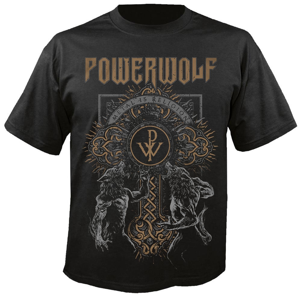 POWERWOLF - Logo - Cut Out - Patch im Shop