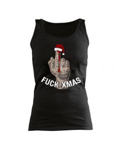 Fuck - XMAS - Black - GIRLIE - Tank Top - Shirt