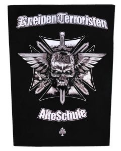 KNEIPENTERRORISTEN - Alte Schule - Backpatch / Rückenaufnäher