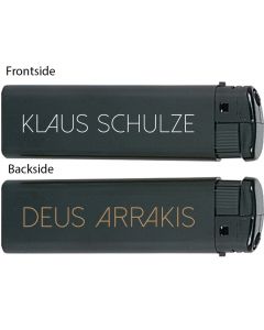 KLAUS SCHULZE - Deus Arrakis - Piezo - Feuerzeug / Lighter