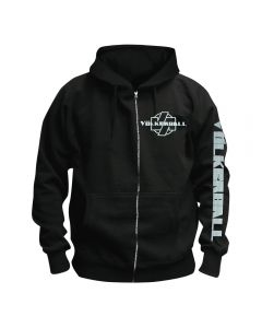 VÖLKERBALL - Logo - Grey - Kapuzenjacke / Zipper