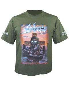 SODOM - Persecution Mania - Olive - Vintage - T-Shirt