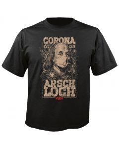 CORONA IST EIN ARSCHLOCH - MAM Edition - T-Shirt