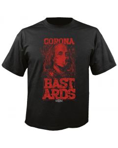 CORONA IST EIN ARSCHLOCH - Bastards - Red - T-Shirt