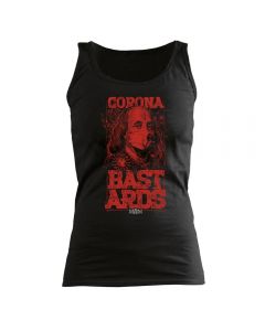 CORONA IST EIN ARSCHLOCH - Bastards - Red - GIRLIE - Tank Top Shirt
