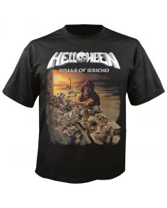 HELLOWEEN - Walls of Jericho - Black - T-Shirt