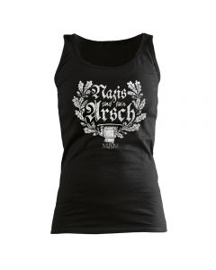 MAM - Nazis sind fürn Arsch - GIRLIE - Tank Top Shirt