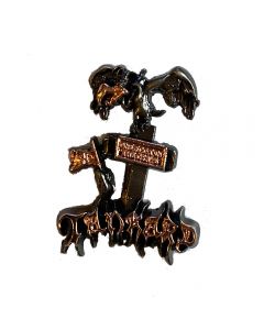 TANKARD - One Foot in The Grave - Copper - 3D - Button / Pin
