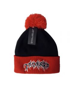 TANKARD - Schwarz weiß wie Schnee - embroidery - Wooly Hat - Bommelmütze