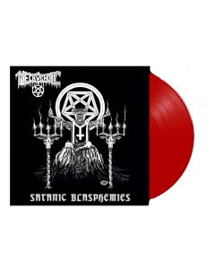 NECROPHOBIC - Satanic Lasphemies - LP - Red