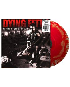 DYING FETUS - Descend into Depravity - LP - Bloody Red Cloudy