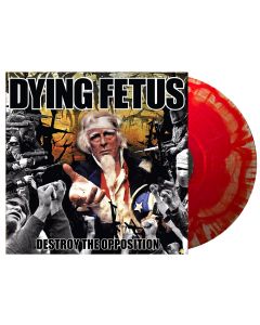 DYING FETUS - Destroy the Opposition - LP - Bloody Red Cloudy