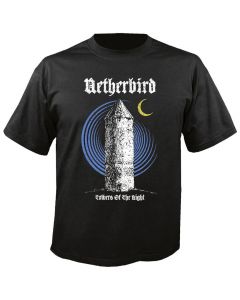 NETHERBIRD - Towers of the Night - Black - T-Shirt