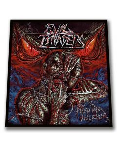 EVIL INVADERS - Feed me Violence - Patch / Aufnäher