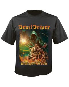 DEVILDRIVER - Dealing with Demons - Vol. I - Cover - T-Shirt