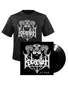 REBAELLIUN - At War - Bundle - T-Shirt plus 7" EP (Black)