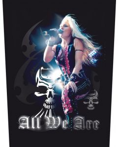 DORO - All We Are - Backpatch / Rückenaufnäher