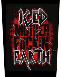 ICED EARTH - Mother Fuckin - Backpatch / Rückenaufnäher