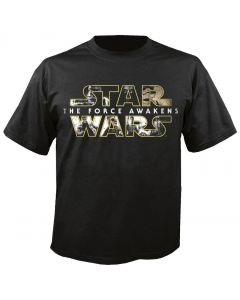 STAR WARS - Characters Logo - Episode 7 - The Force Awakens - T-Shirt