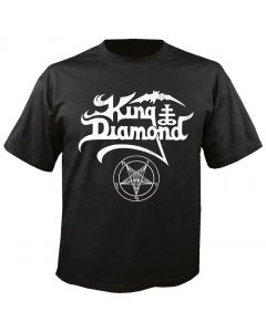 KING DIAMOND - White Logo - T-Shirt