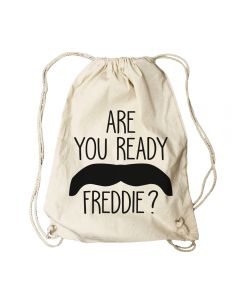 QUEEN - Freddie Mercury - Are You Ready - Turnbeutel / Rucksack / Gymbag