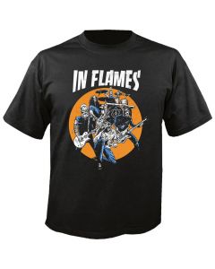 IN FLAMES - Zombieband - T-Shirt