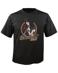 AC/DC - Bon Scott - Retro Circle - T-Shirt