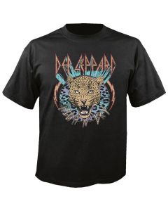 DEF LEPPARD - High N Dry - Leopard - Black - T-Shirt