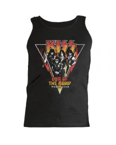 KISS - End of the Road - World Tour - Triangle - Men - Tank Top Shirt