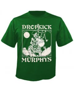 DROPKICK MURPHYS - Skelly Piper - Green - T-Shirt