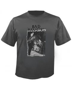 BAD RELIGION - Leather Jacket - Charcoal - T-Shirt