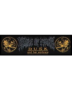 CRADLE OF FILTH - Dusk And Her Embrace - Superstrip / Patch / Aufnäher