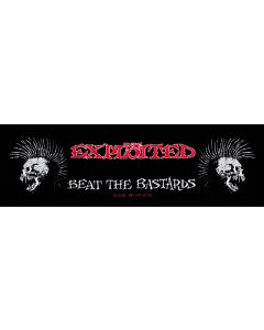 THE EXPLOITED - Beat the Bastards - Superstrip / Patch / Aufnäher