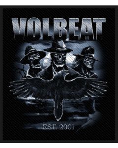 VOLBEAT - Outlaw Raven - Patch / Aufnäher