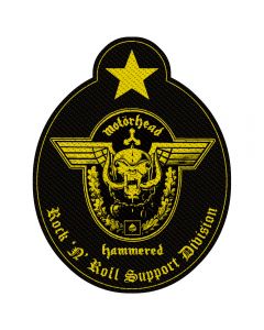 MOTÖRHEAD - Support Division - Cut Out - Patch / Aufnäher