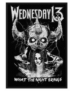 WEDNESDAY 13 - What the Night Brings - Patch / Aufnäher