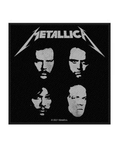 METALLICA - Black Album - Faces - Patch / Aufnäher