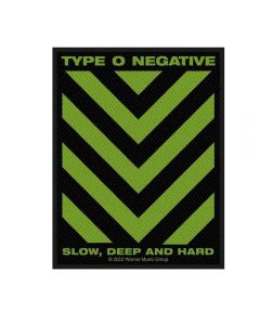 TYPE O NEGATIVE - Slow Deep and Hard - Patch / Aufnäher