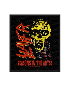 SLAYER - Cover - Seasons in the Abyss - Patch / Aufnäher