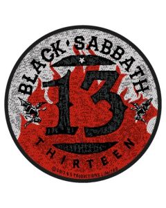 BLACK SABBATH - 13 Flames - Patch / Aufnäher