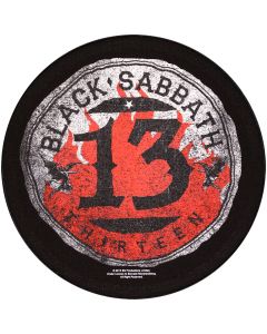 BLACK SABBATH - 13 Circular - Backpatch / Rückenaufnäher