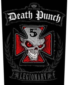 FIVE FINGER DEATH PUNCH - Legionary - Backpatch / Rückenaufnäher