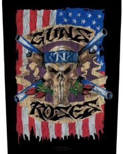 GUNS N ROSES - Flag - Backpatch / Rückenaufnäher