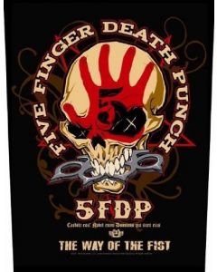 FIVE FINGER DEATH PUNCH - Bonehead - Rückenaufnäher / Backpatch