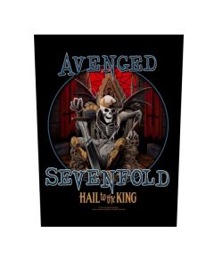 AVENGED SEVENFOLD - Hail to the King - Rückenaufnäher / Backpatch