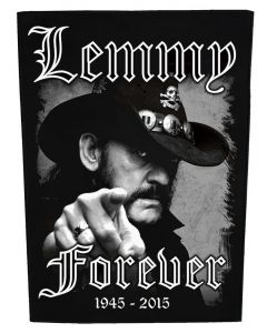 MOTÖRHEAD - Lemmy - Forever - Backpatch / Rückenaufnäher
