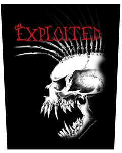 THE EXPLOITED - Bastard Skull - Backpatch / Rückenaufnäher