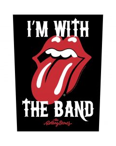 THE ROLLING STONES - I´m with the Band - Backpatch / Rückenaufnäher
