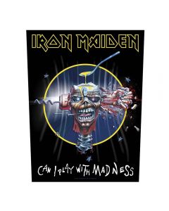 IRON MAIDEN - Can I Play With Madness - Backpatch / Rückenaufnäher