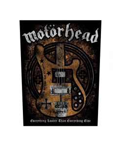 MOTÖRHEAD - Lemmys Bass - Backpatch / Rückenaufnäher